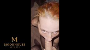 backseat hookup: confident pov with a feisty redhead