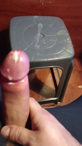 Straight Stud huge CUMSHOT