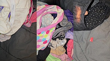 Found A Bag Of Dirty Panties In Our Neighbor Garbage Can