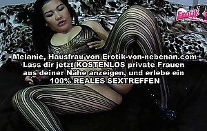 German Thai slut pees in her shoes and drinks the piss