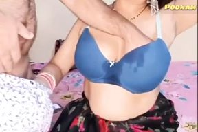 Indian lady brother-in-law who went to city and comes home