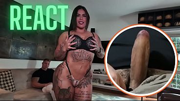 React: Hot Big Ass Inked Brazilian Rough Fucked And Cumshot! Thawany Alves