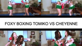 FOXY BOXING TOMIKO VS CHEYENNE JEWEL - HD