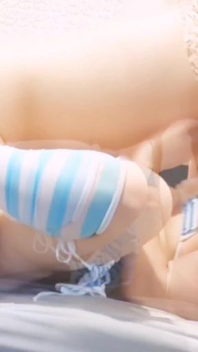 Sex with a bikini wife, , dirty talk barrage   Clip 1