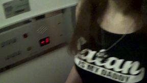 This Time We Were Caught Fucking in the Elevator!