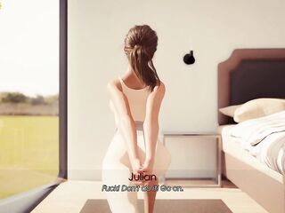 My Fun 40 - Julian Fantasizes About Bare Julia Exercising