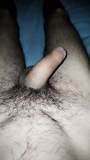 Cum shoot on my body