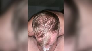 Extraordinary lollipop deep-throating nose slobber pig have fun