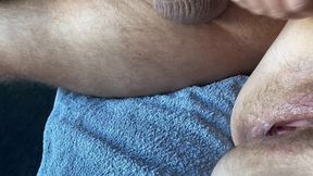 Creampie on Hairy Pussy - Homemade Cumshot Video Huge Orgasm