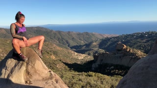 felicity feline peeing in nature