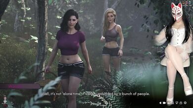 Ms Denvers (80) - MILF licked a college girl on a picnic