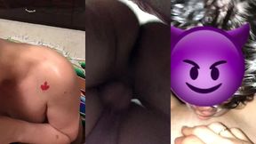 horny girl sucks her roommate’s dick like a real slut and gets fucked so hard she squirts multiple times pov - latinos puercos