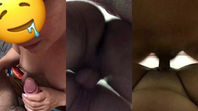 horny girl sucks her roommate’s dick like a real slut and gets fucked so hard she squirts multiple times pov - latinos puercos