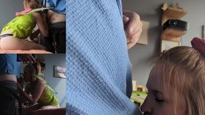 Naughty Tinkerbell’s Tinkerbell Costume: Both Holes Filled with Cum