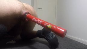 Straight pipe anal belly bulge