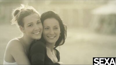 Watch these sexy girls finger and lick each other to orgasm