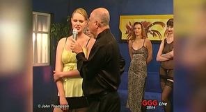 Ggg Live Gangbang Blonde Slut Fucked Hard by Massive Crowd of Men