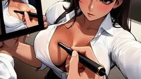 Sexy secretaries take their bosses' dicks for a wild office fuck