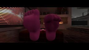 Amy rose'_s massive nasty feet