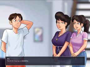 Summertime Saga -where&#039;s Harold - ( Mia&#039;s Route)- Part 160