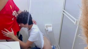 Straight footballer tears off condom to stuff me bareback and dump cum deep inside my twink ass