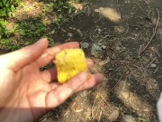 Outdoors Masturbation + Plus Cake Ending