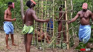 Somewhere in west Africa, on our annual festival, the king fucks the most beautiful maiden in the cage while his Queen and the guards are watching