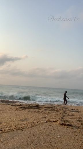 Still on Beach Having Good Time Alone