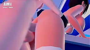 Hayase Yuuka Takes Control in Steamy Futanari Encounter - Blue Archive Erotic Adventure