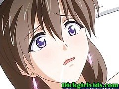 Anime shemale hot fucked and cummed