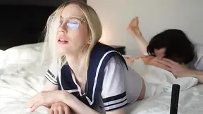 Sexy Bunny Fucked Hard on Easter - Cum on Pussy