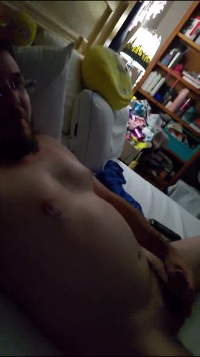 Im bed jerking