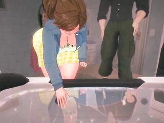 Having sex with everybody during the time that the father is away NTR