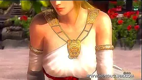 Elena's Seductive Robe Teases in Sexy DMC 5 Ultimate Anime Scene