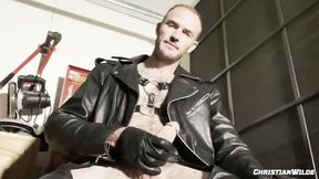 ”ChristianWilde: Christian Wildes Solo Leather Worship & Deep Tease Domination”