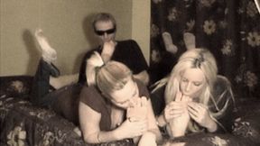 Vintage - Blondes in foot slavery