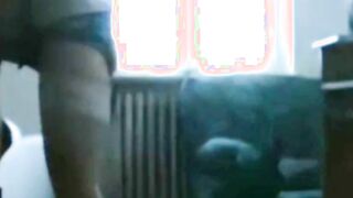 My wife demolish my ass with huge strapon