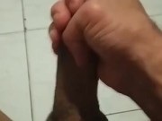Esperando a mi amiga con ganas