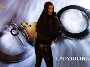 Ausbildung zur Schwanznutte Wetlook Leder Leggings Mistress Strapon