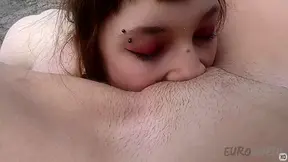 Pussy Licking On A Public Beach While On Vacation In Croatia Andy teen 18+ Loves Tasting Miss Pussycat