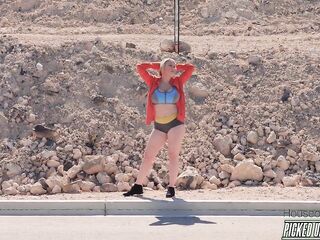 Picked Up and Drilled! Dee Williams Rides her Massive Fan