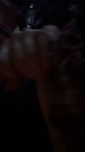 Cute faced Femboy masterbating