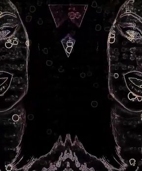 ASMR &amp; mesmerizing lipnosis! Lady in black JOI