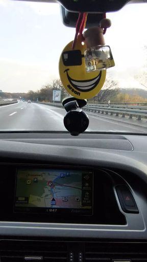 On the Highway playing with the wet pussy PART 1