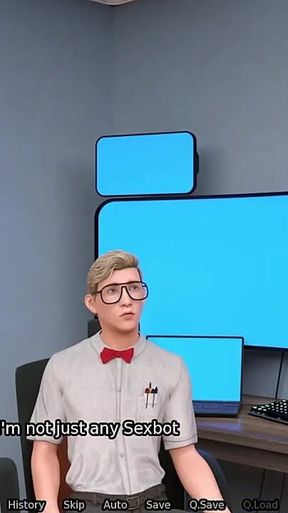 Blonde Brat Gets Cloned and Railed- Sexbot #30 Gameplay