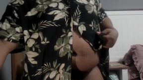 Trans Masturbation: BBW, BBC, Cumshot