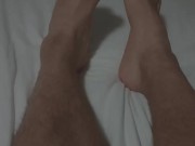 My tired feet after a long day at uni