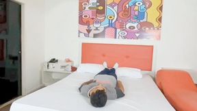 HEAVY PUNISHMENT ON THE SLAVE FUCKED WITH MY CRUEL ASS - BY SOPHIA FABER - CLIP 1