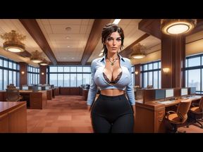 Lara Office Fun
