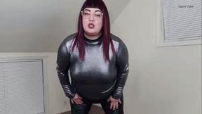 BBW JOI Stroke It For My Tight Shiny Clothes
